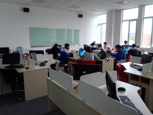 銅仁NIIT培訓中心辦公室考察團赴貴州NIIT大數據與軟件服務外包實訓基地學習交流